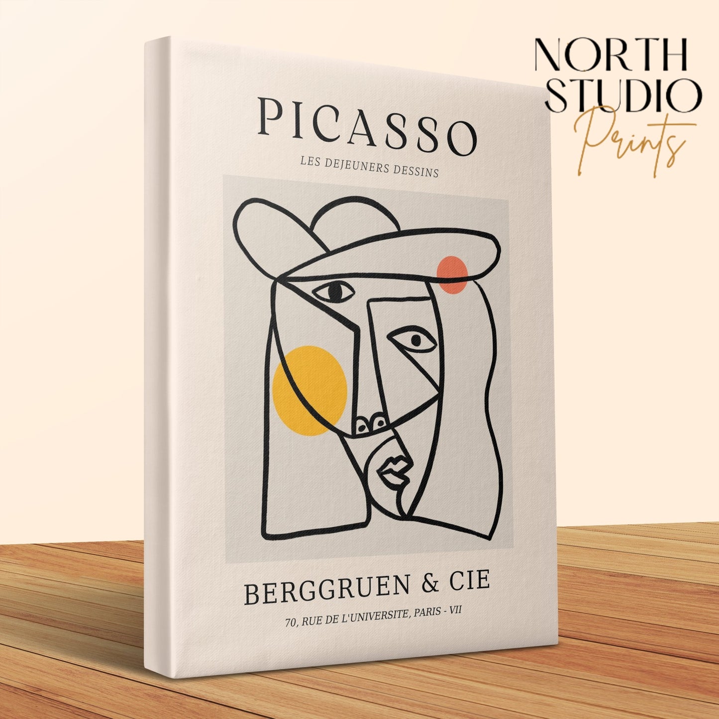 Premium Poster of Abstract Picasso Wall Art Canvas Wraps