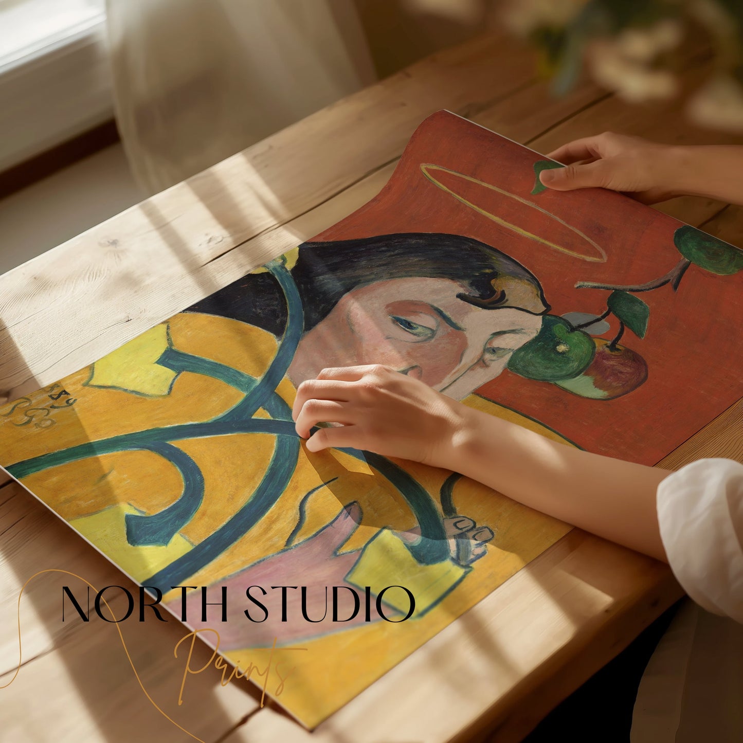 Premium Poster of Artistic Expression in Bright Colors Visual Art Posters