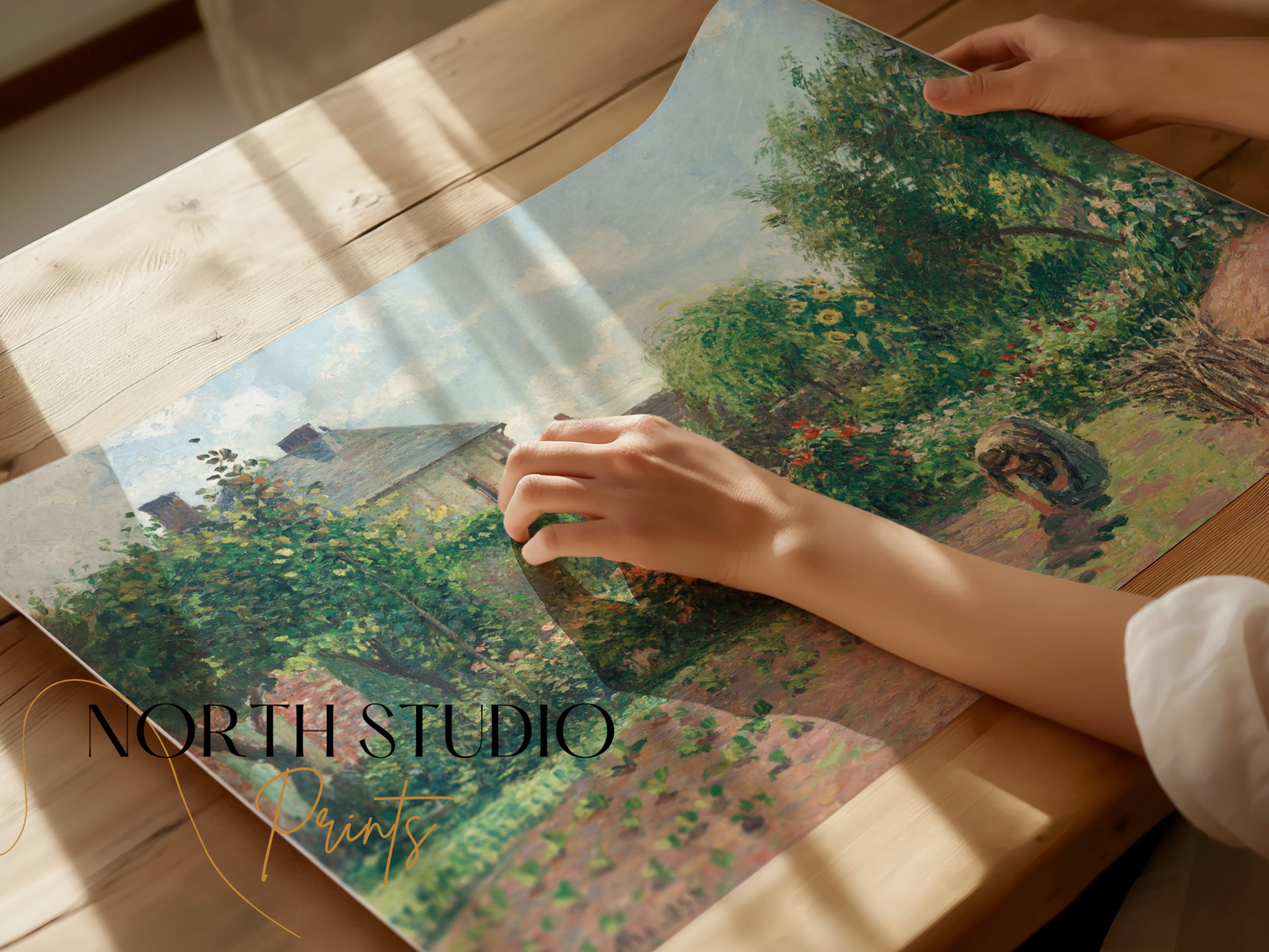 Premium Poster of Beautiful Garden Landscaping Artwork Posters