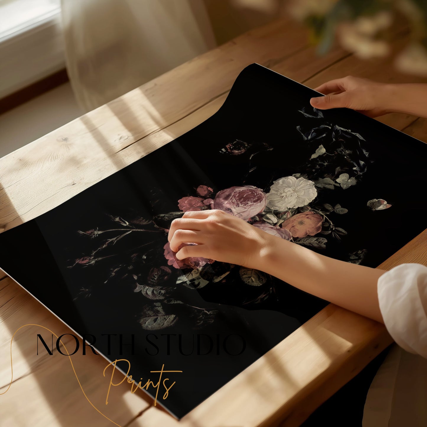 Premium Poster of Elegant Floral Bouquet Design Wall Art Posters
