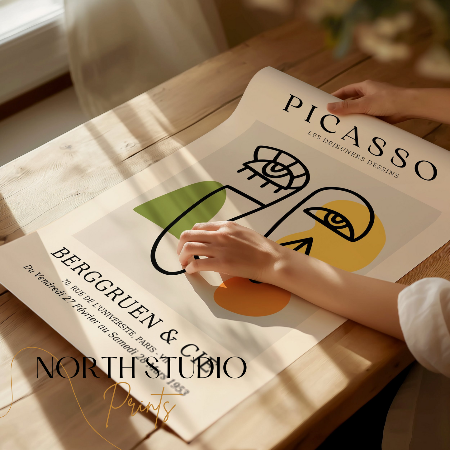 Premium Poster of Picasso Exhibition Poster Paris Art Show Posters