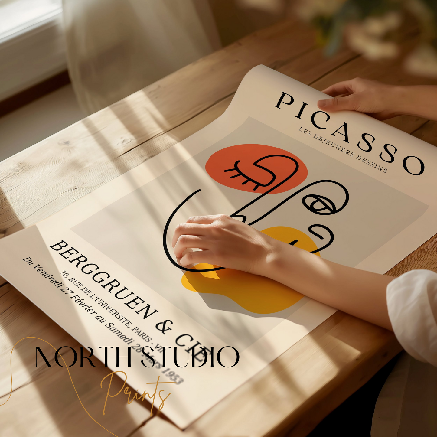 Premium Poster of Picasso Les Dejeuners Dessins Berggruen Cie Posters