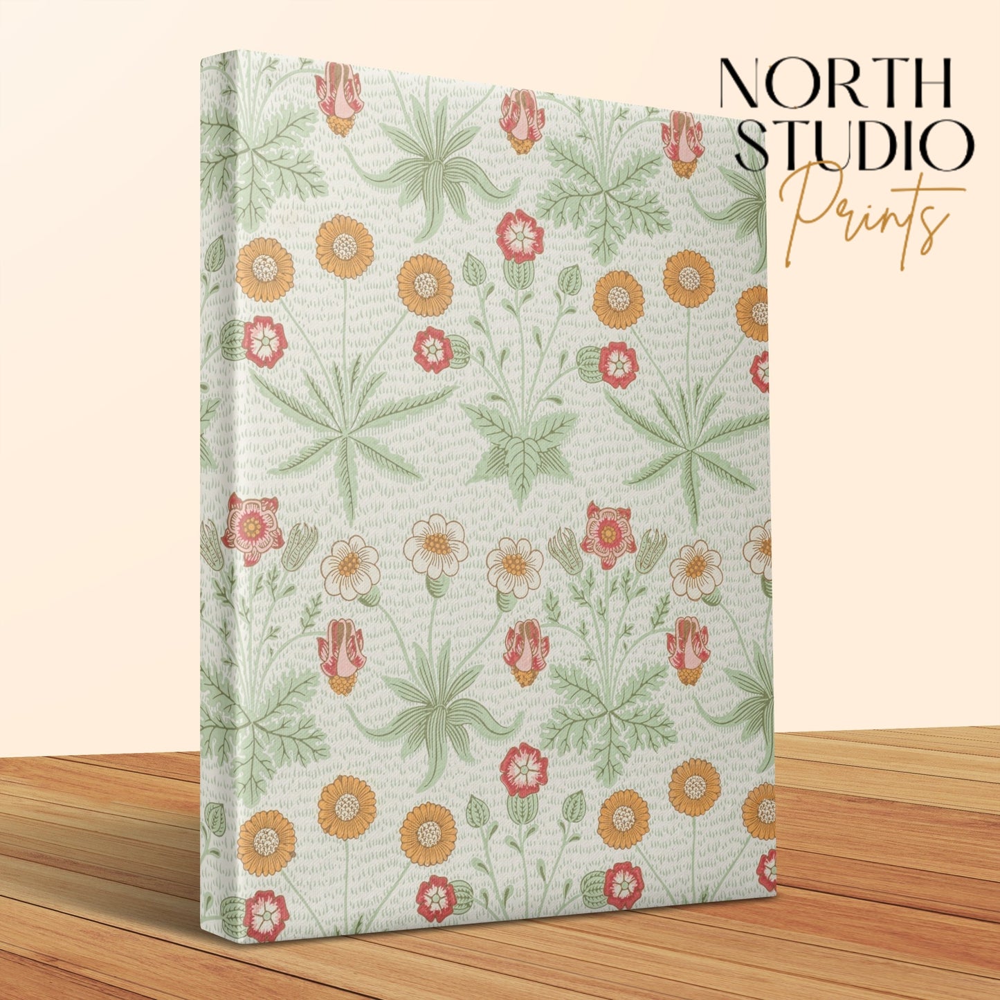 Premium Poster of William Morris Floral Design Art Canvas Wraps