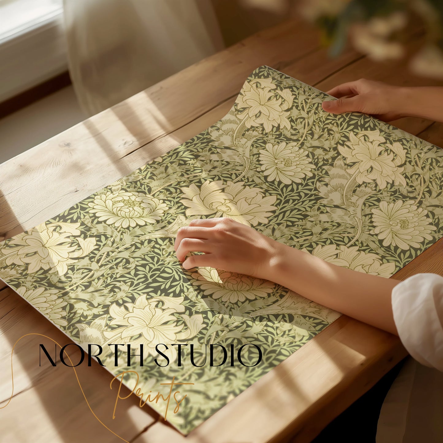 Premium Poster of William Morris Floral Pattern Art Decor Posters