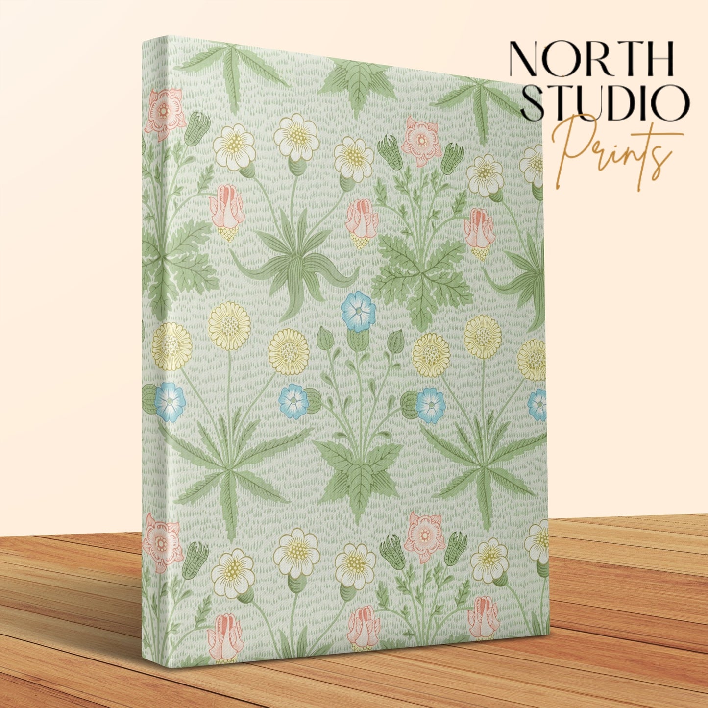 Premium Poster of William Morris Floral Pattern Decor Canvas Wraps