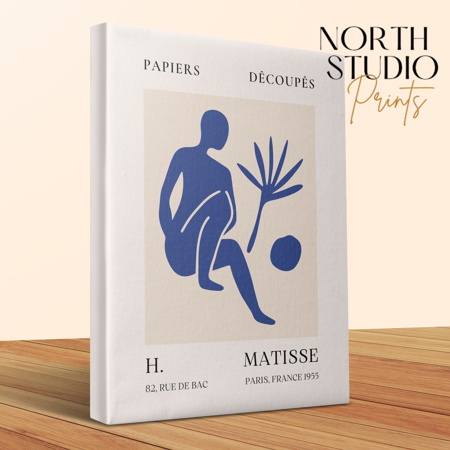 Premium Poster of Henri Matisse Wall Art Papiers Decoupés Canvas Wraps