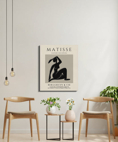 Premium Poster of Henri Matisse Papiers Decoupes Canvas Wraps