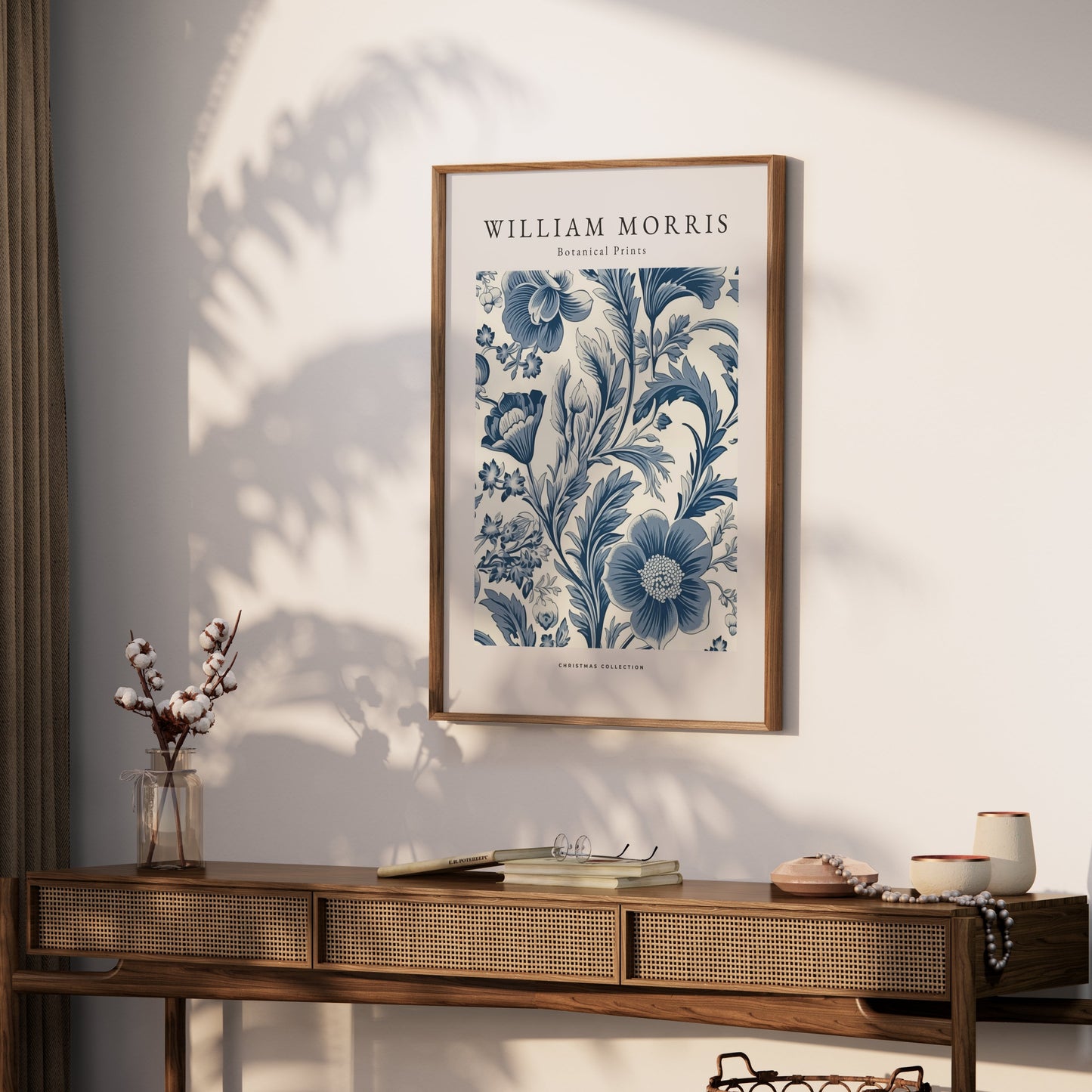 Premium Poster of William Morris Botanical Prints Christmas Collection Posters