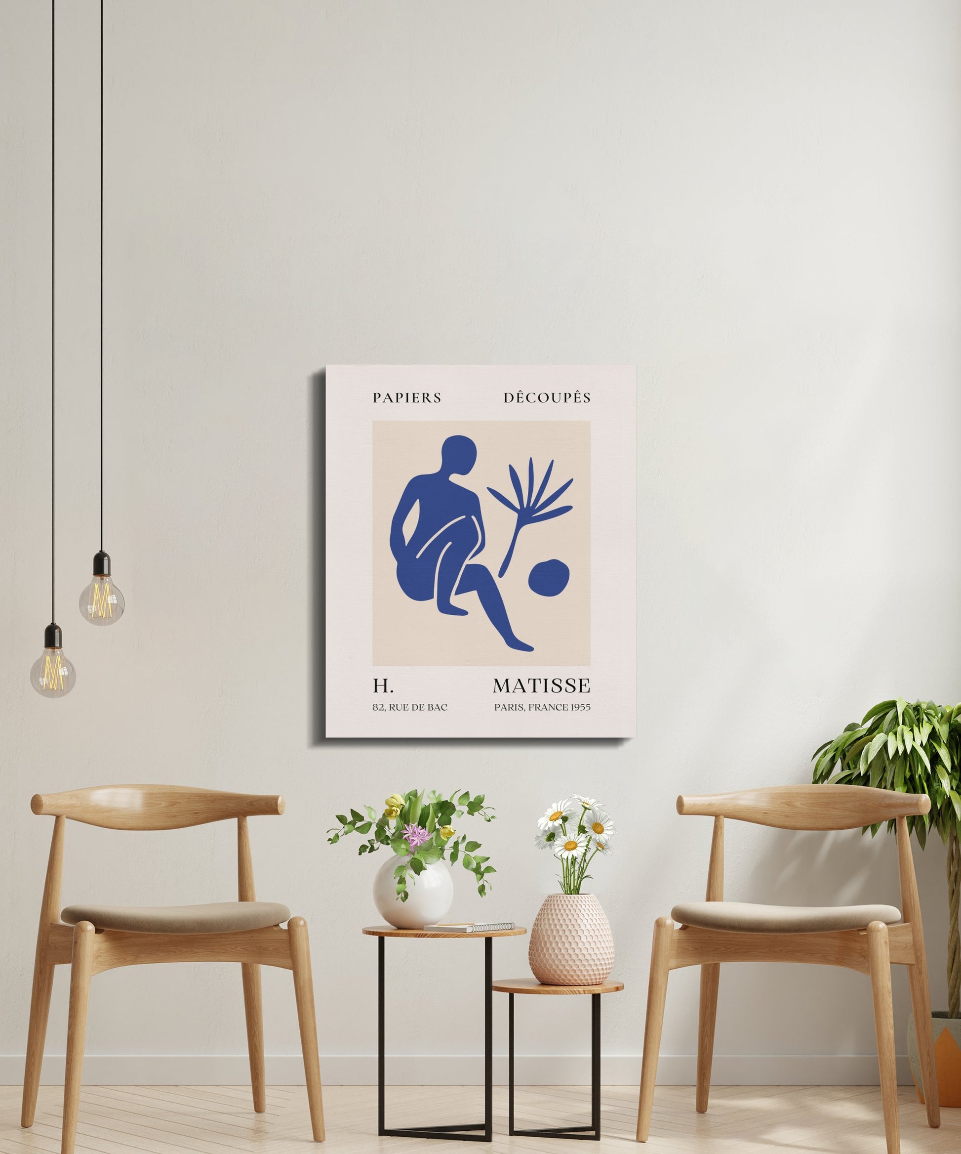 Premium Poster of Henri Matisse Wall Art Papiers Decoupés Canvas Wraps