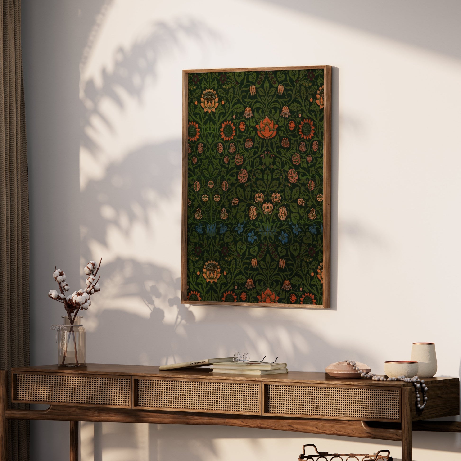 Premium Poster of William Morris Floral Pattern Vintage Style Posters