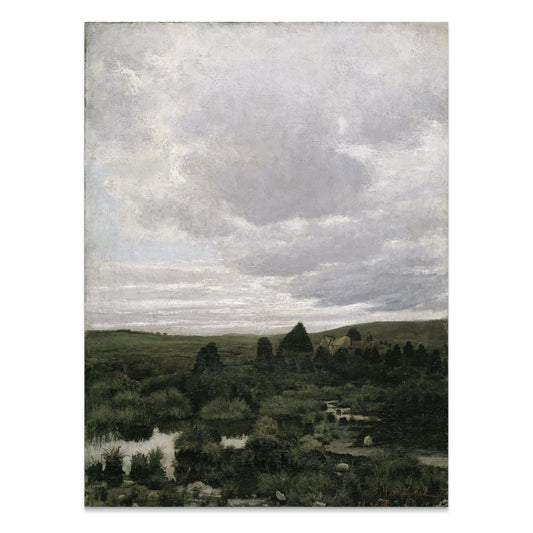 Premium Poster of Tranquil Countryside Landscape Art Print Posters