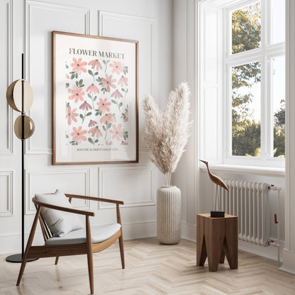 Premium Poster of Flower Market Botanical Print Collection Posters