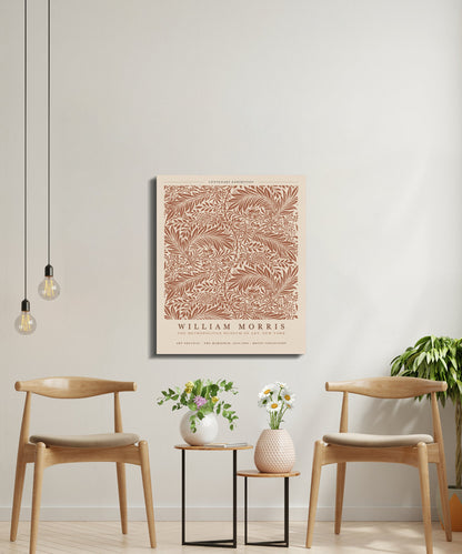 Premium Poster of Centenary Exhibition William Morris Canvas Wraps