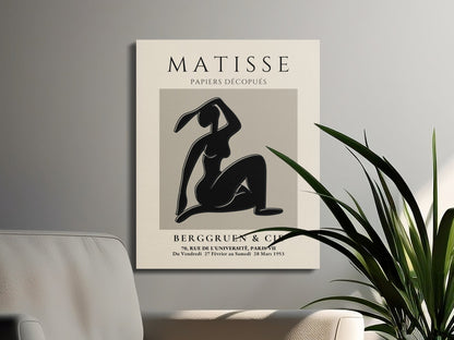 Premium Poster of Henri Matisse Papiers Decoupes Canvas Wraps