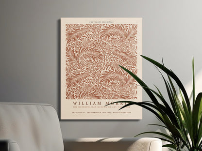 Premium Poster of Centenary Exhibition William Morris Canvas Wraps