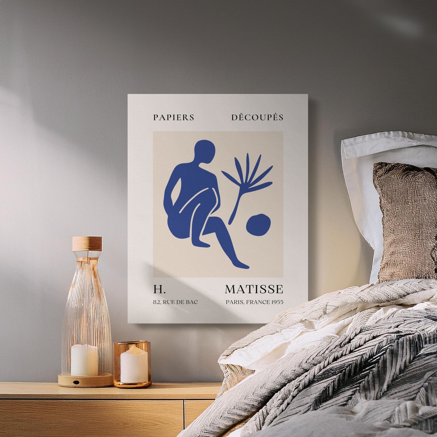 Premium Poster of Henri Matisse Wall Art Papiers Decoupés Canvas Wraps