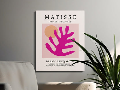 Premium Poster of Henri Matisse Wall Art Papiers Découpés Canvas Wraps