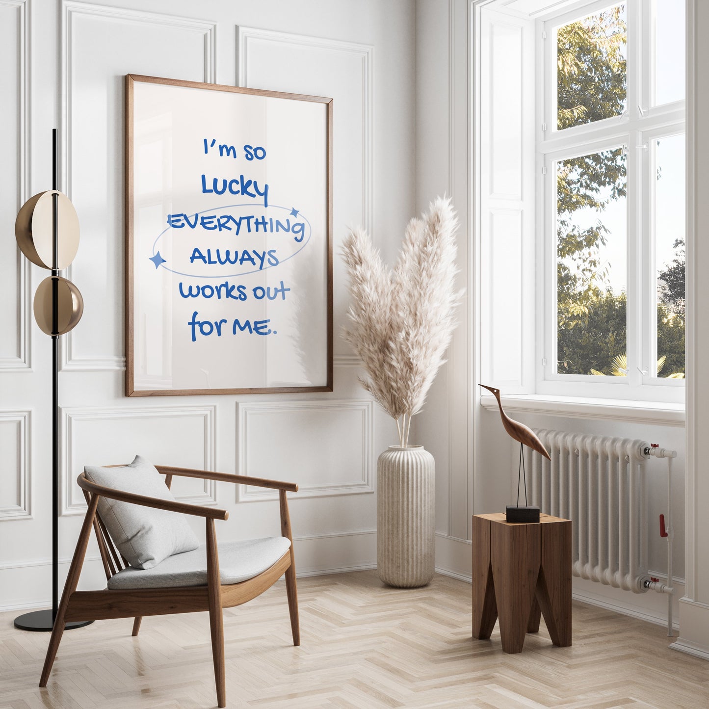 Premium Poster of I'm So Lucky Everything Always Works Out For Me Posters