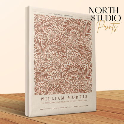 Premium Poster of Centenary Exhibition William Morris Canvas Wraps