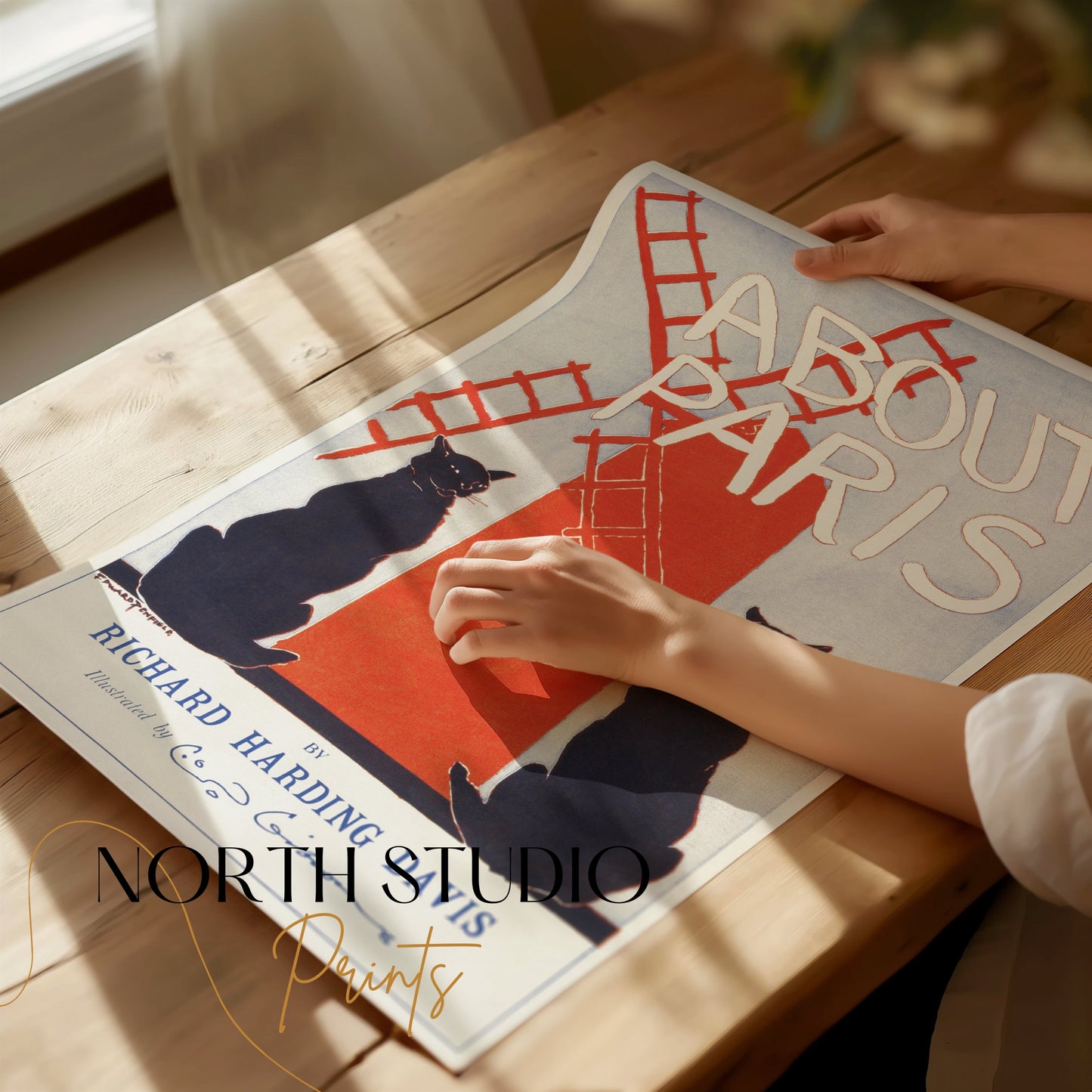 Premium Poster of About Paris by Richard Harding Davis Art Posters