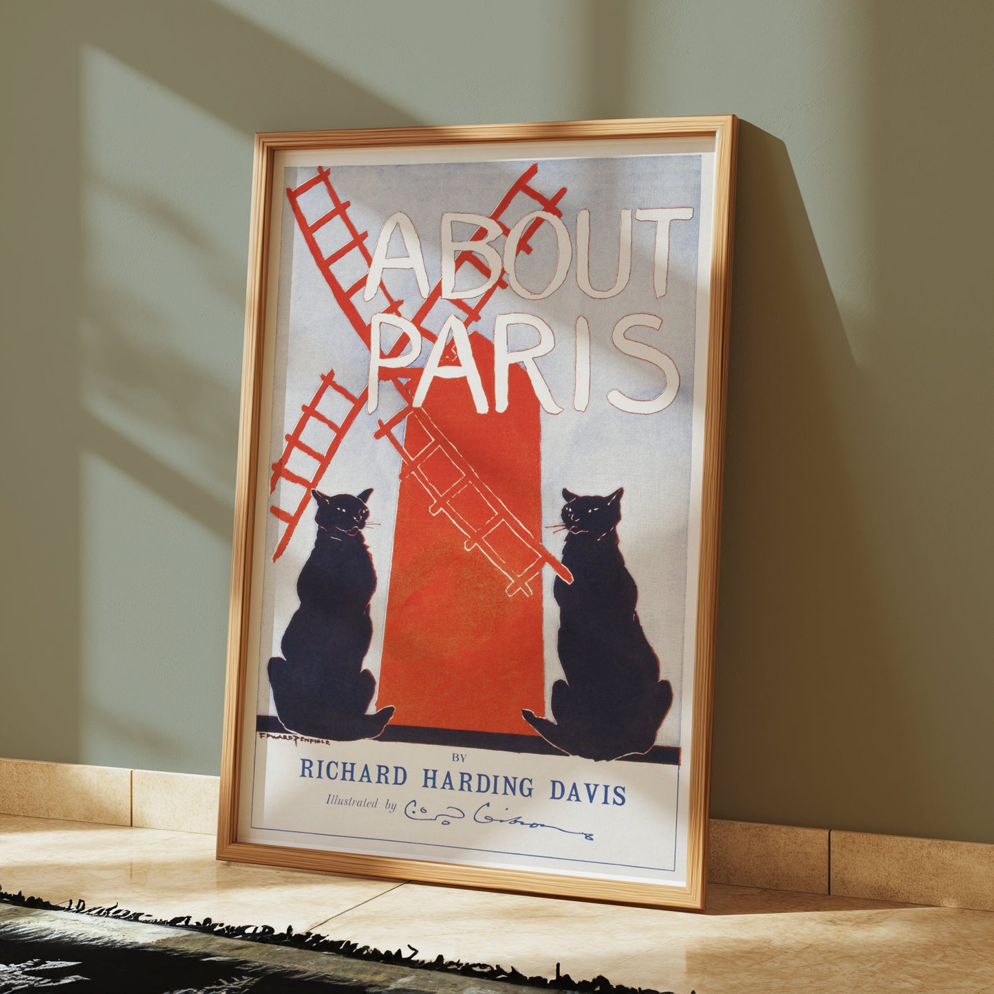 Premium Poster of About Paris by Richard Harding Davis Art Posters
