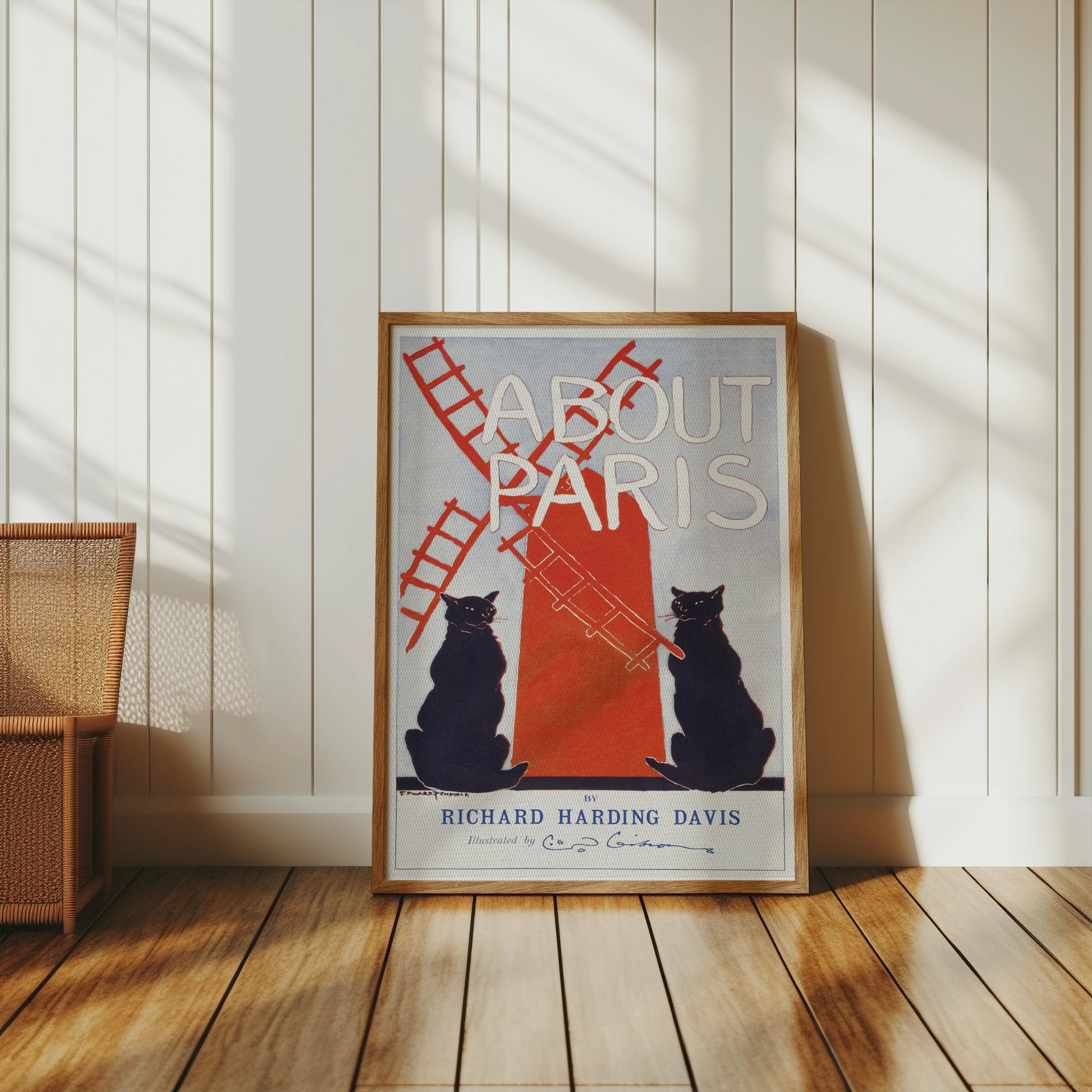 Premium Poster of About Paris by Richard Harding Davis Art Posters