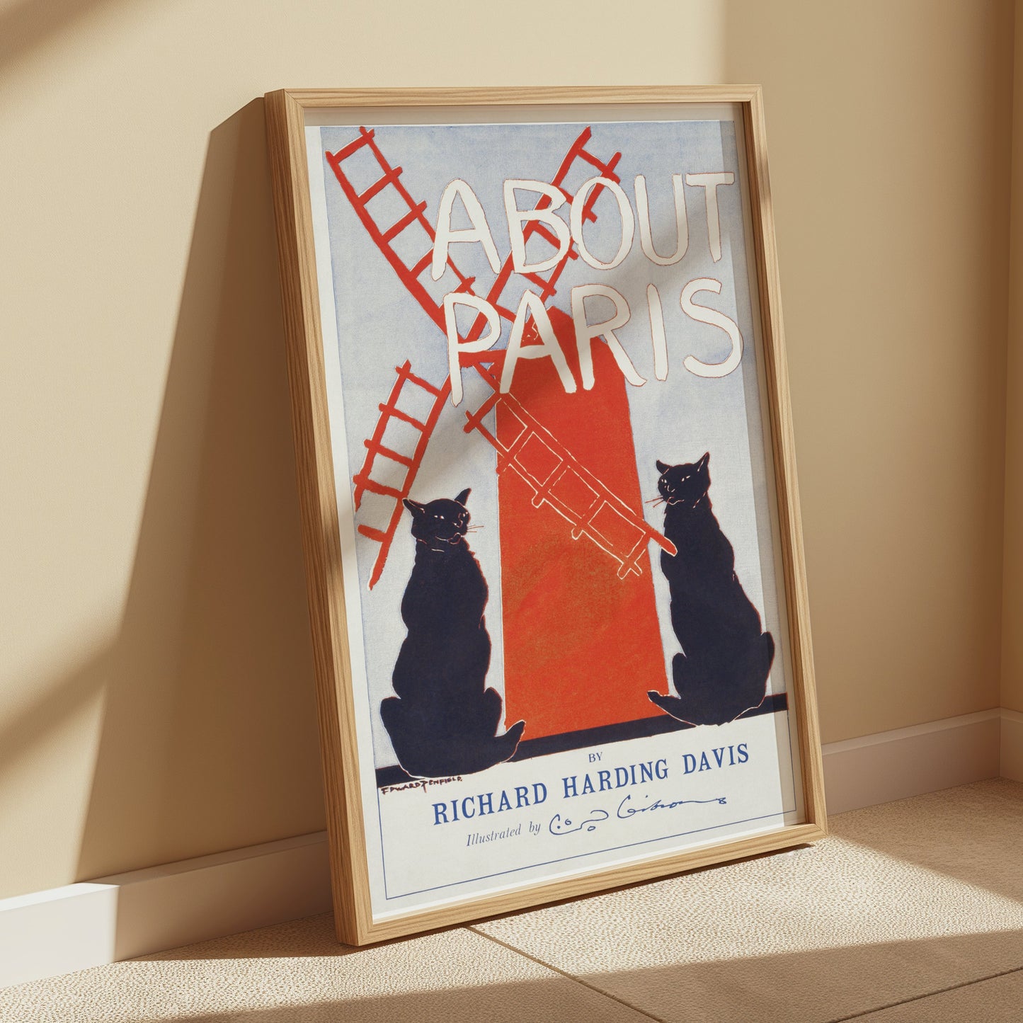 Premium Poster of About Paris by Richard Harding Davis Art Posters