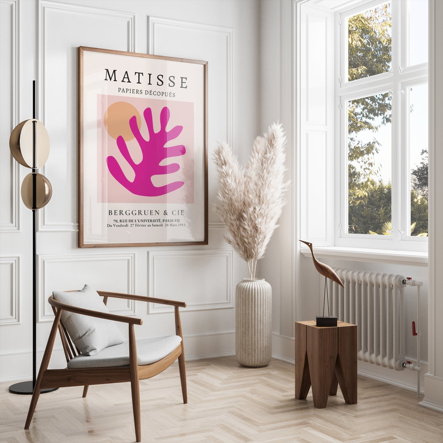 Premium Poster of Abstract Art Exhibition Matisse Papiers Découpés Posters