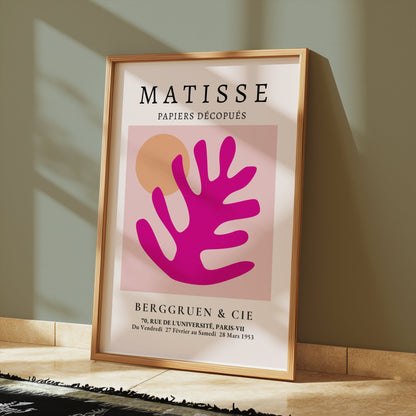 Premium Poster of Abstract Art Exhibition Matisse Papiers Découpés Posters