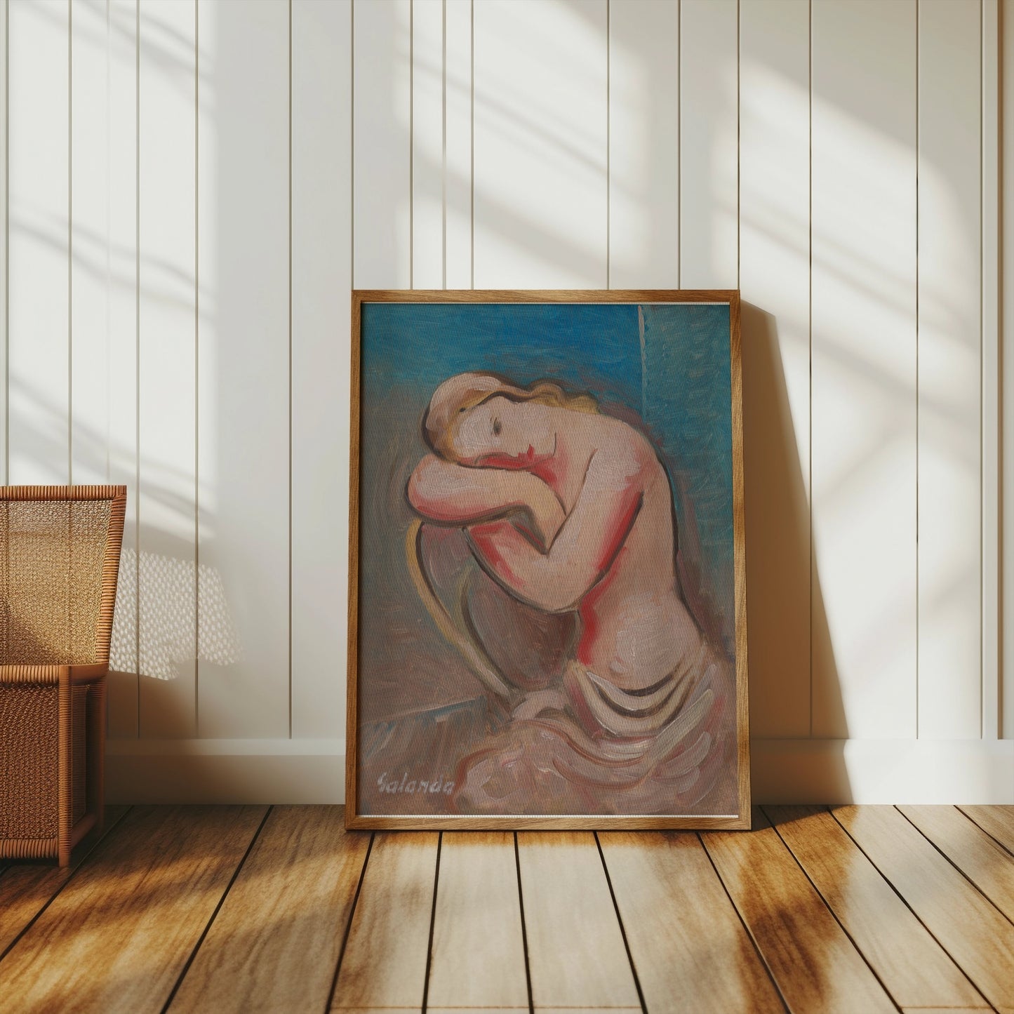 Premium Poster of Abstract Artistic Figure Painting Posters
