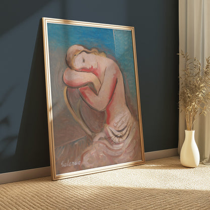 Premium Poster of Abstract Artistic Figure Painting Posters