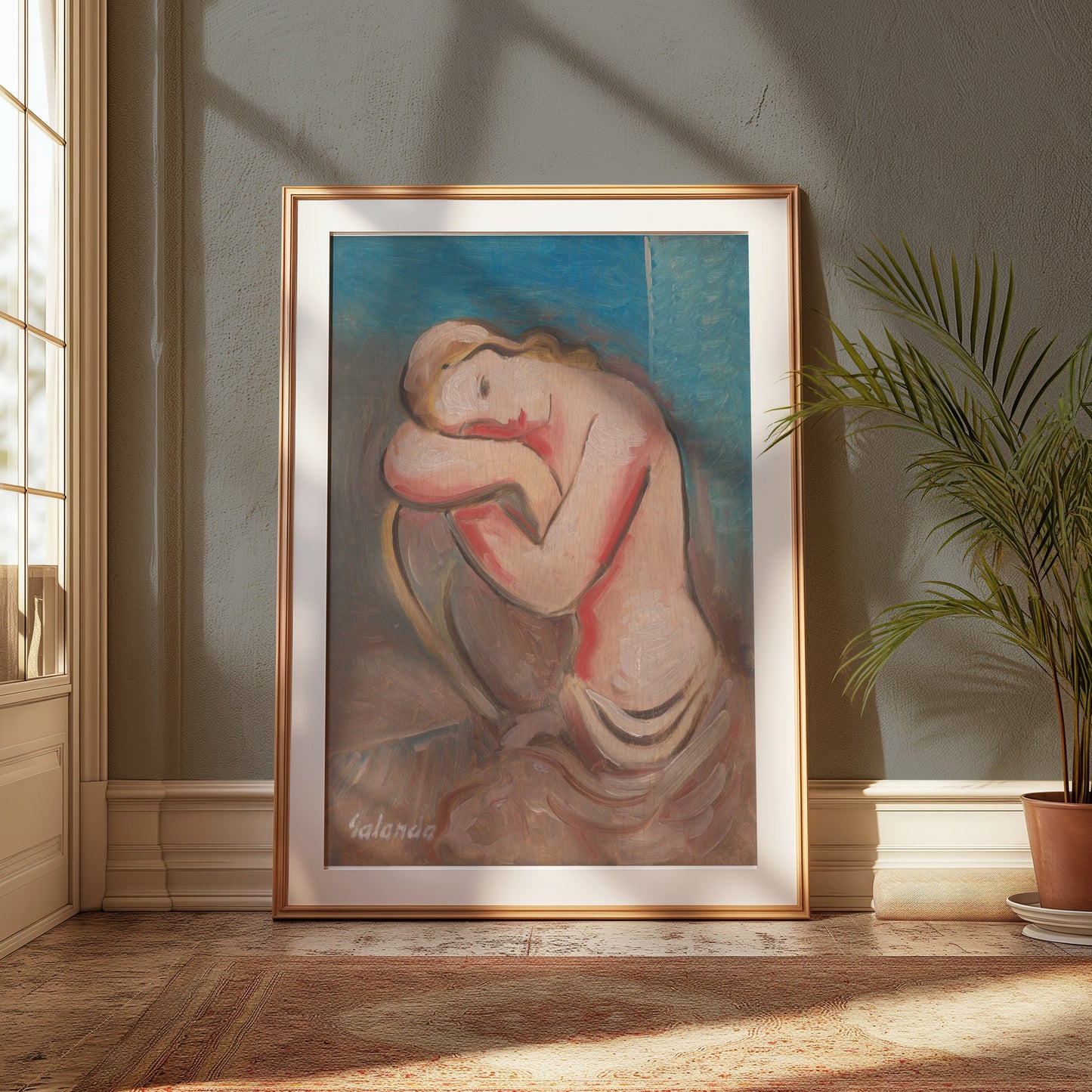 Premium Poster of Abstract Artistic Figure Painting Posters