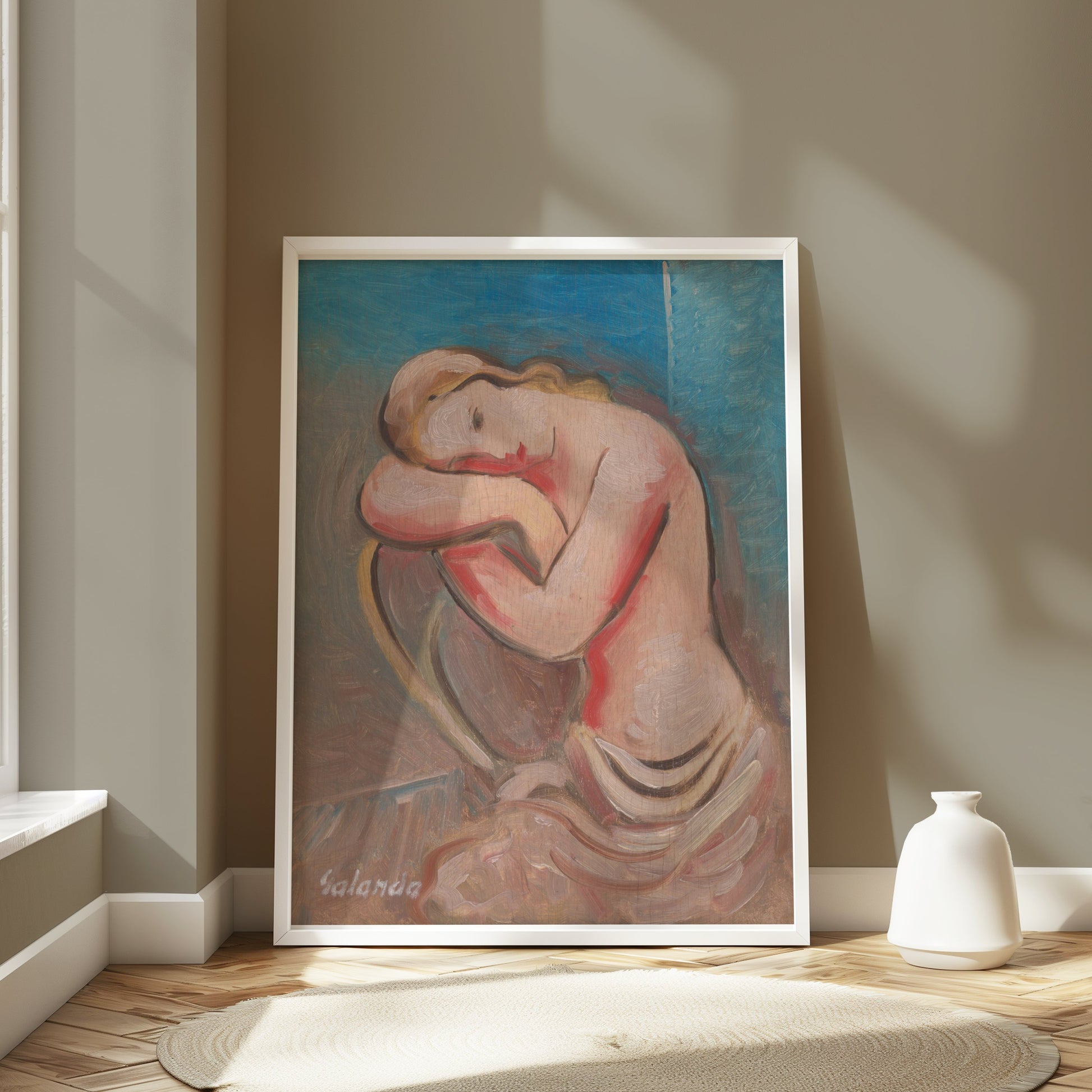 Premium Poster of Abstract Artistic Figure Painting Posters