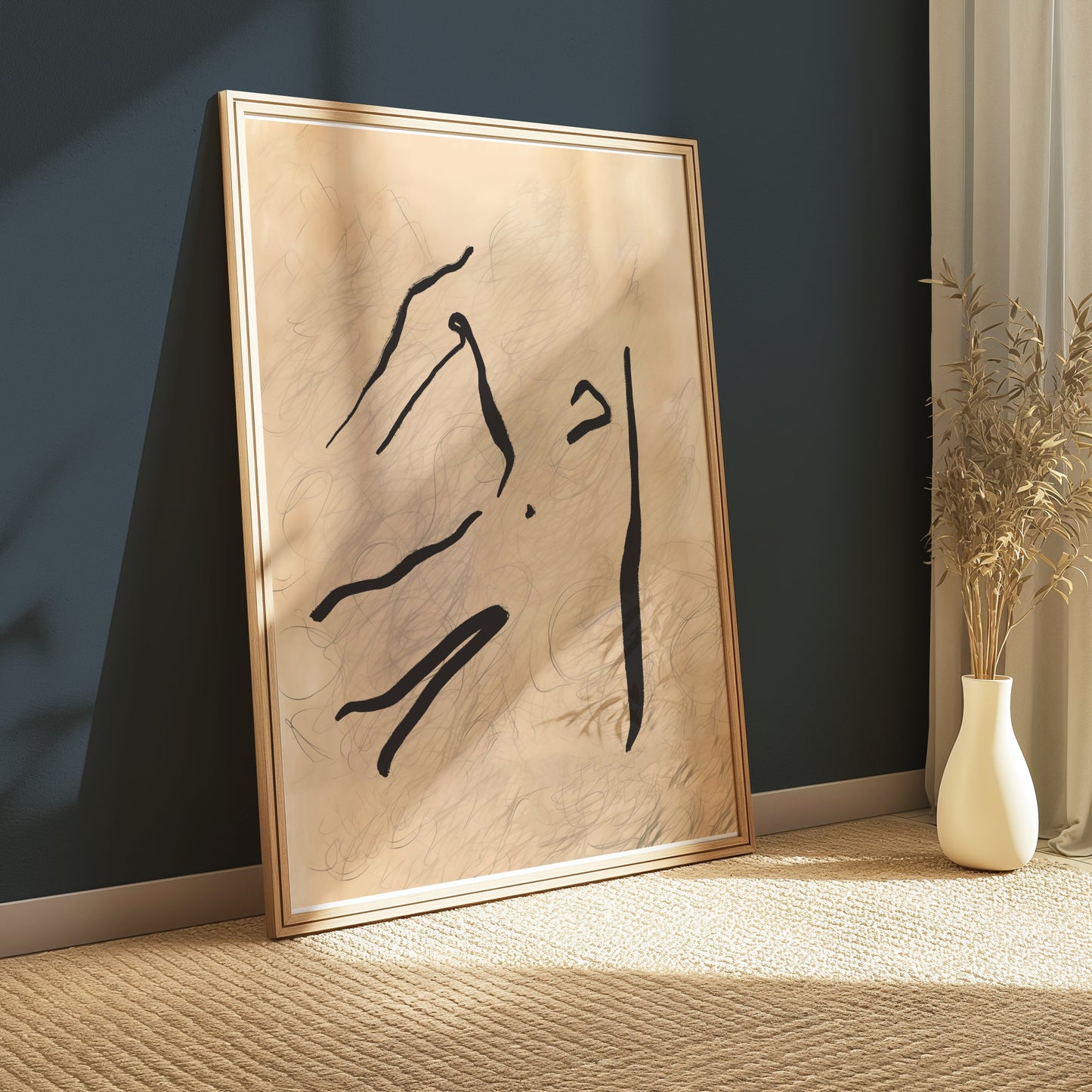 Premium Poster of Abstract Artistic Sketch Design Wall Art Posters