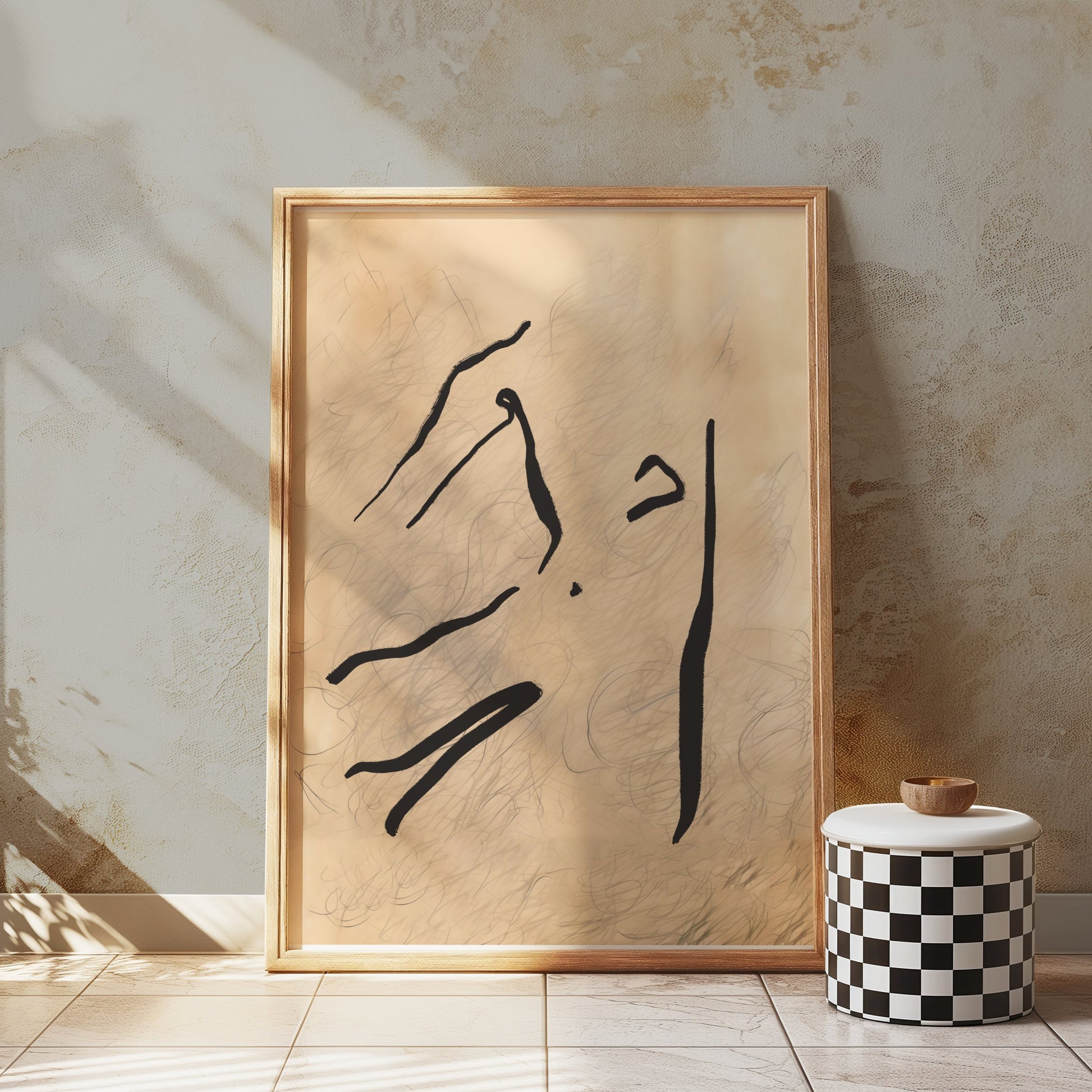 Premium Poster of Abstract Artistic Sketch Design Wall Art Posters