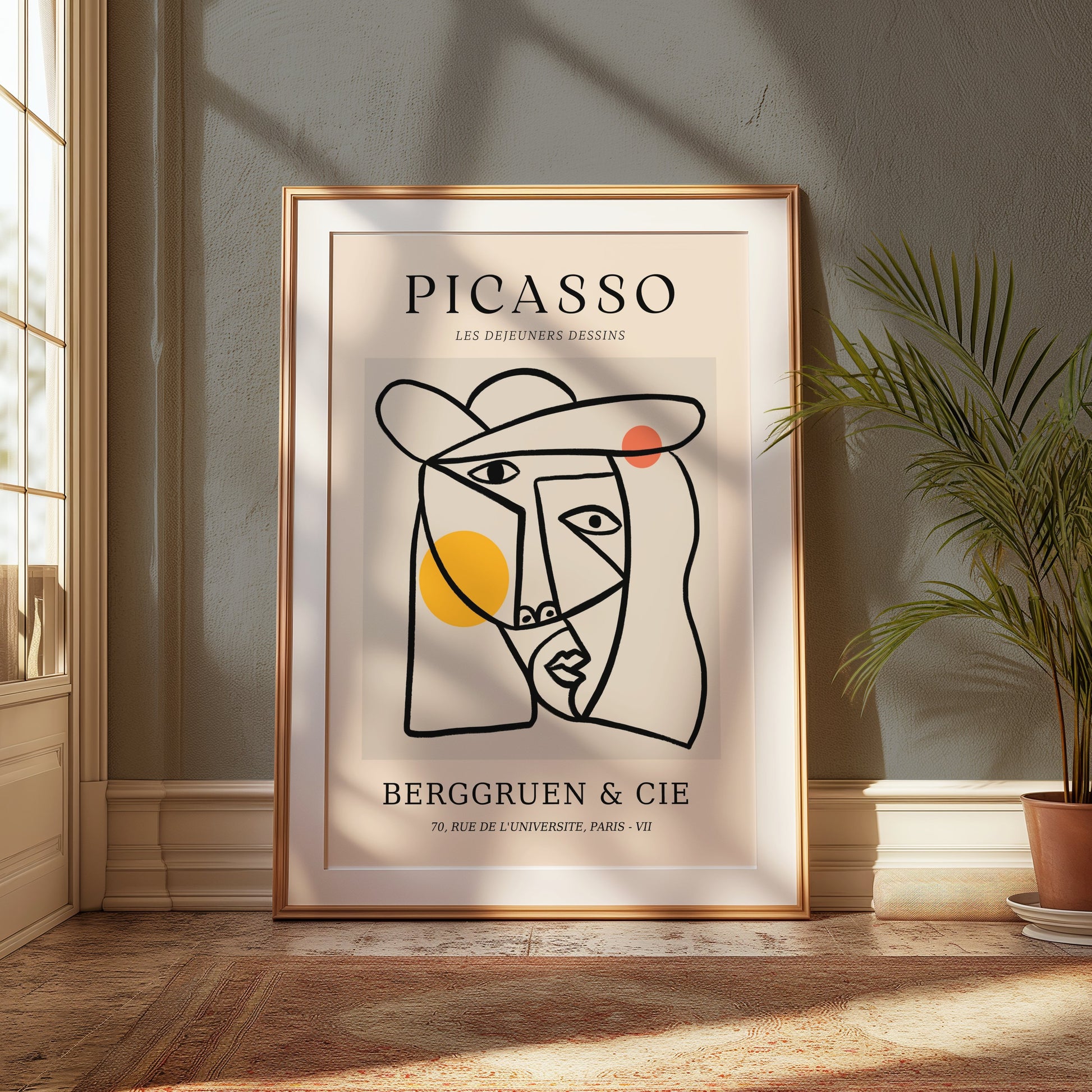 Premium Poster of Abstract Artwork by Picasso Inspired Posters