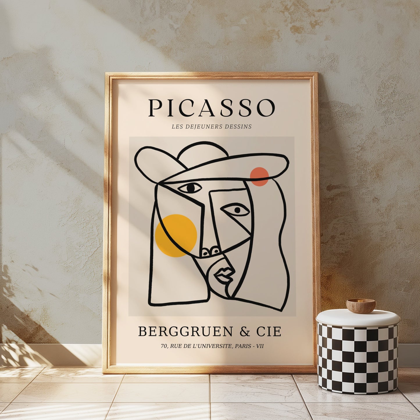 Premium Poster of Abstract Artwork by Picasso Inspired Posters