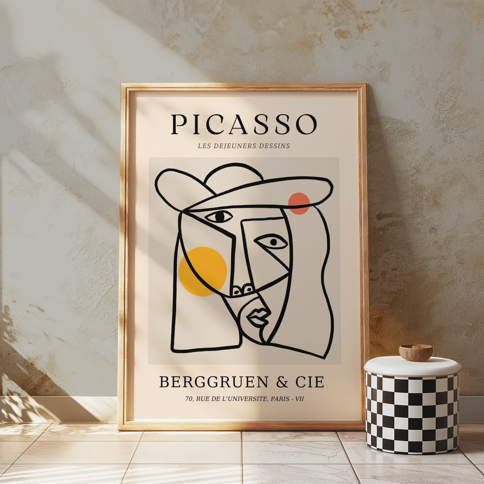 Premium Poster of Abstract Artwork by Picasso Inspired Posters
