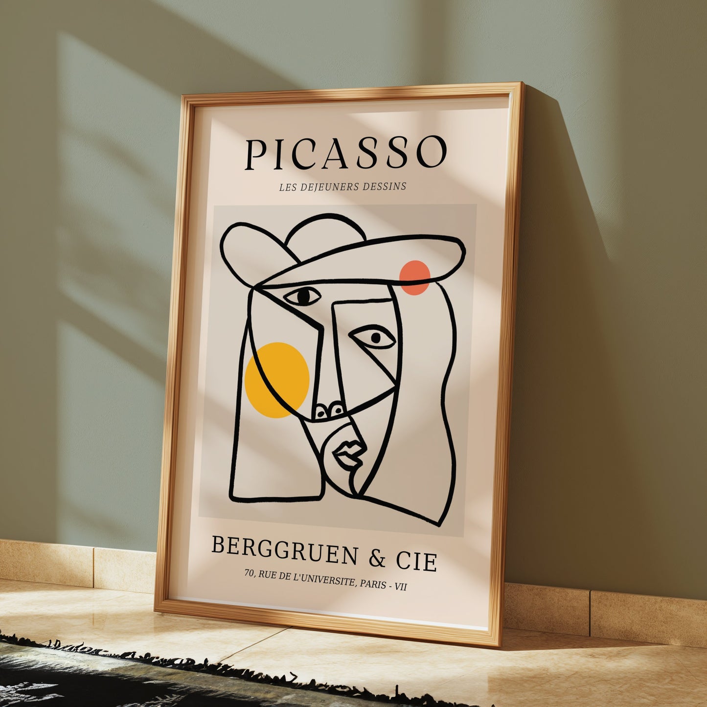 Premium Poster of Abstract Artwork by Picasso Inspired Posters