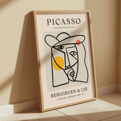 Premium Poster of Abstract Artwork by Picasso Inspired Posters