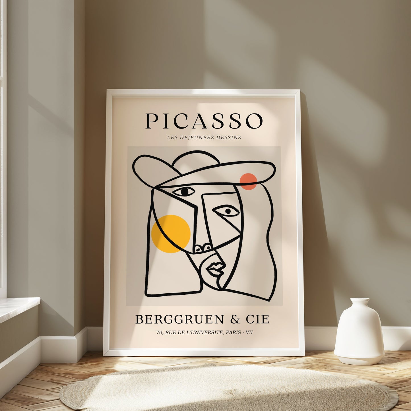 Premium Poster of Abstract Artwork by Picasso Inspired Posters