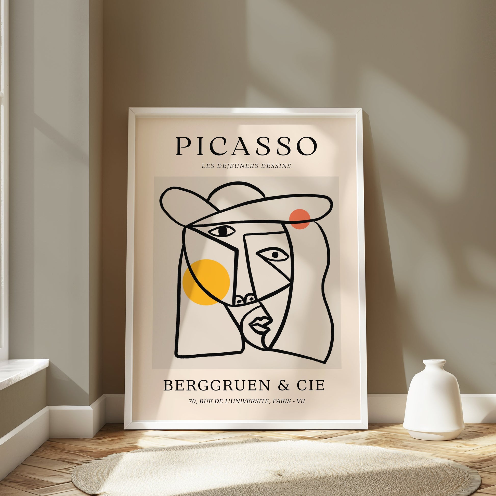 Premium Poster of Abstract Artwork by Picasso Inspired Posters