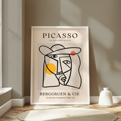 Premium Poster of Abstract Artwork by Picasso Inspired Posters