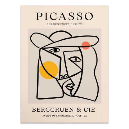 Premium Poster of Abstract Artwork by Picasso Inspired Posters