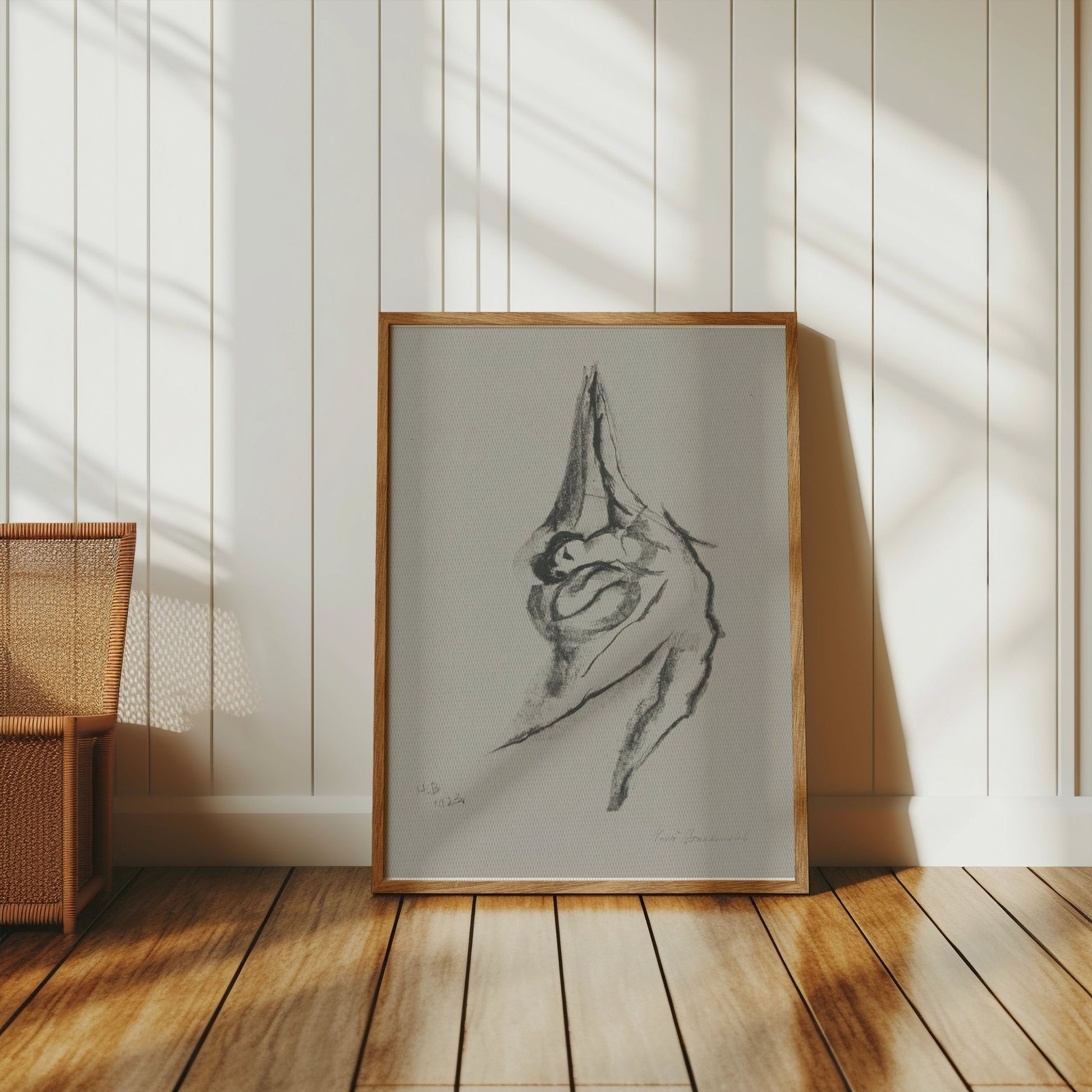 Premium Poster of Abstract Black and White Sketch Design Art Posters