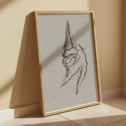Premium Poster of Abstract Black and White Sketch Design Art Posters