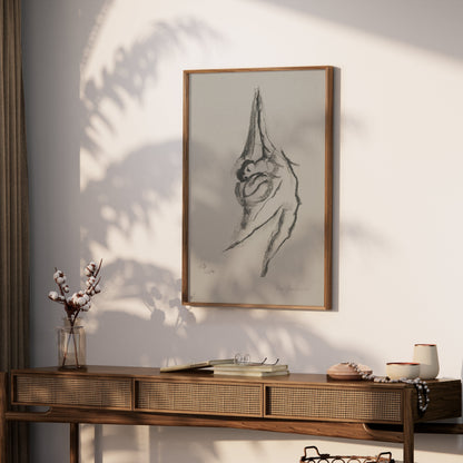Premium Poster of Abstract Black and White Sketch Design Art Posters