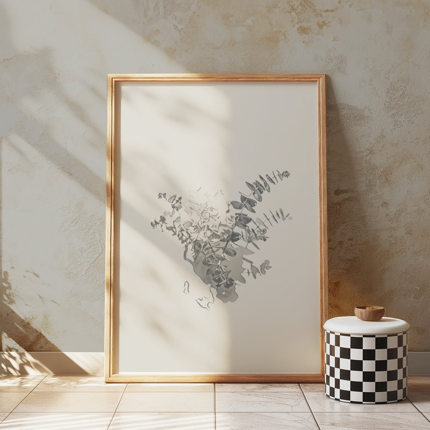 Premium Poster of Abstract Botanical Art Aesthetic Minimalist Posters