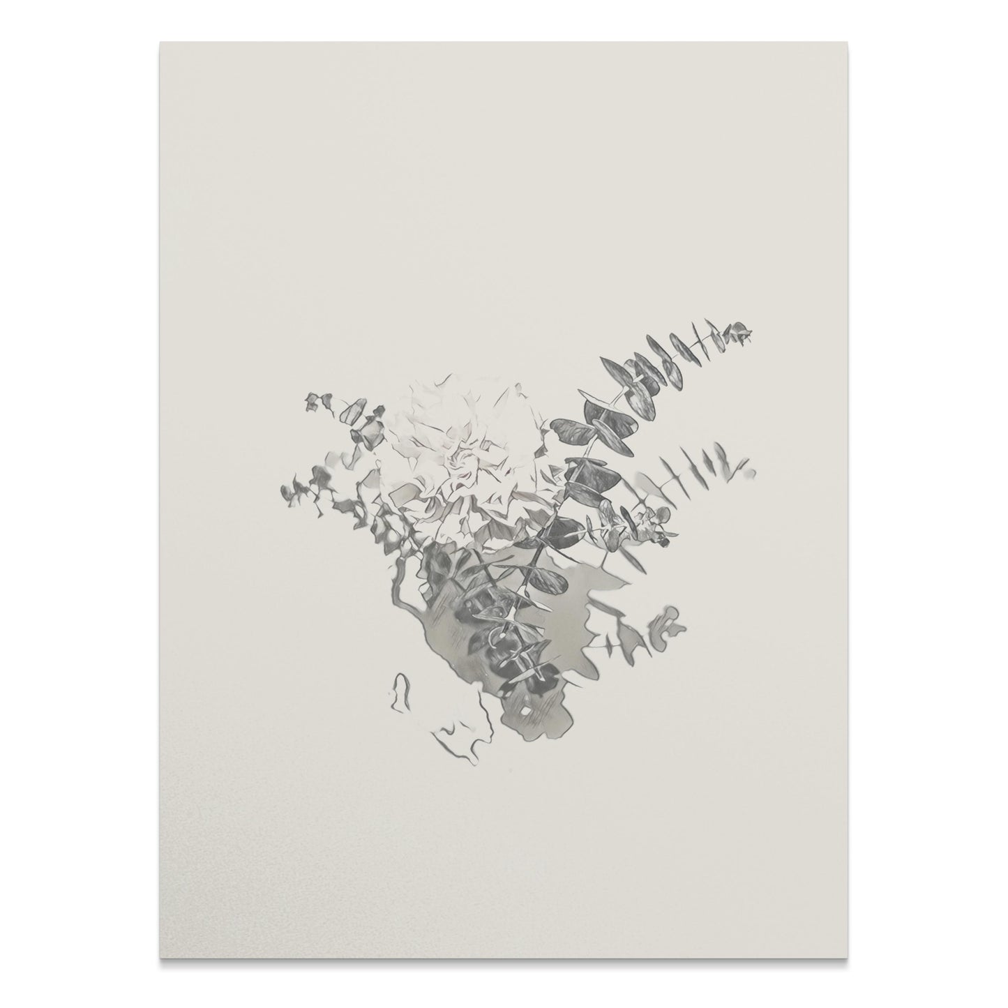 Premium Poster of Abstract Botanical Art Aesthetic Minimalist Posters