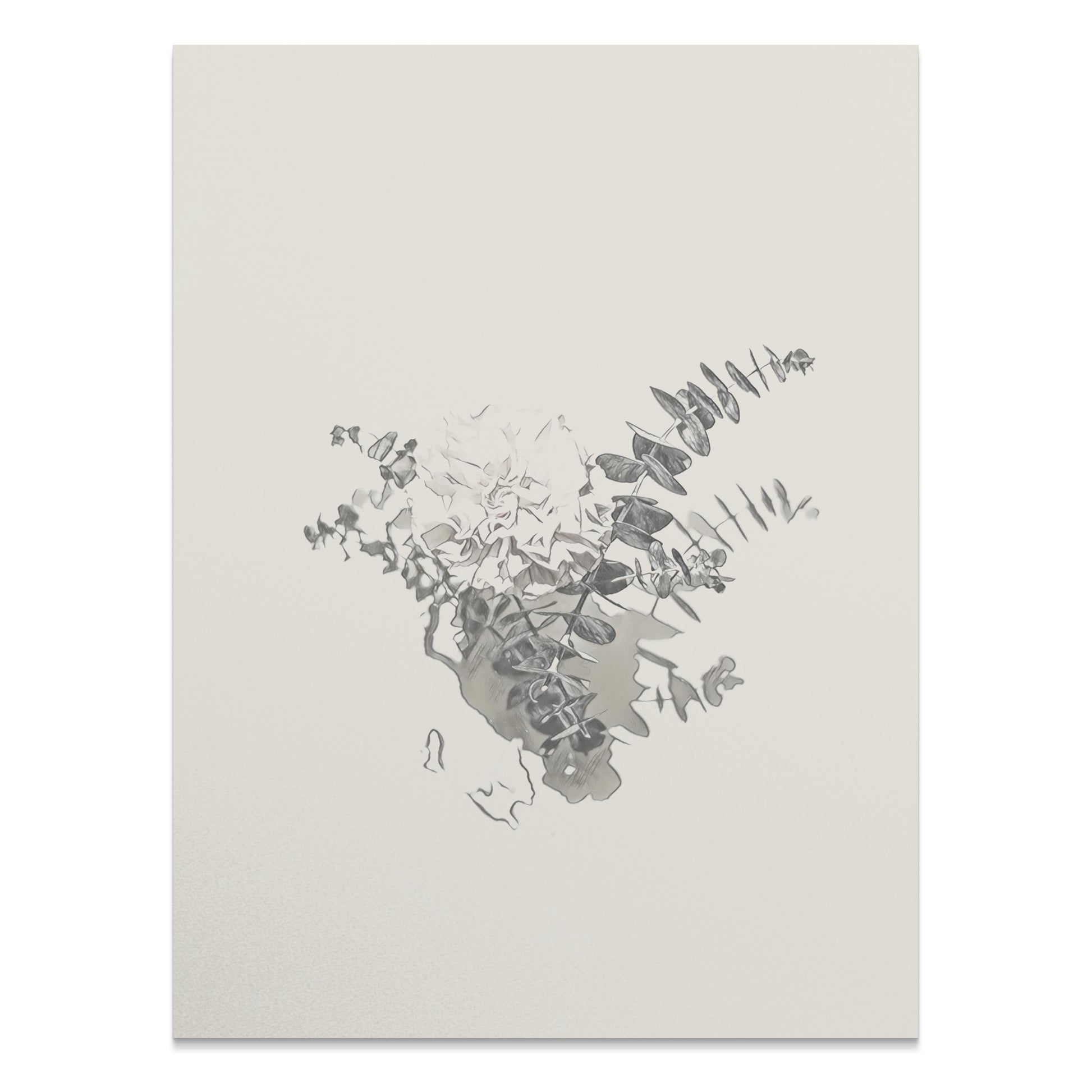 Premium Poster of Abstract Botanical Art Aesthetic Minimalist Posters